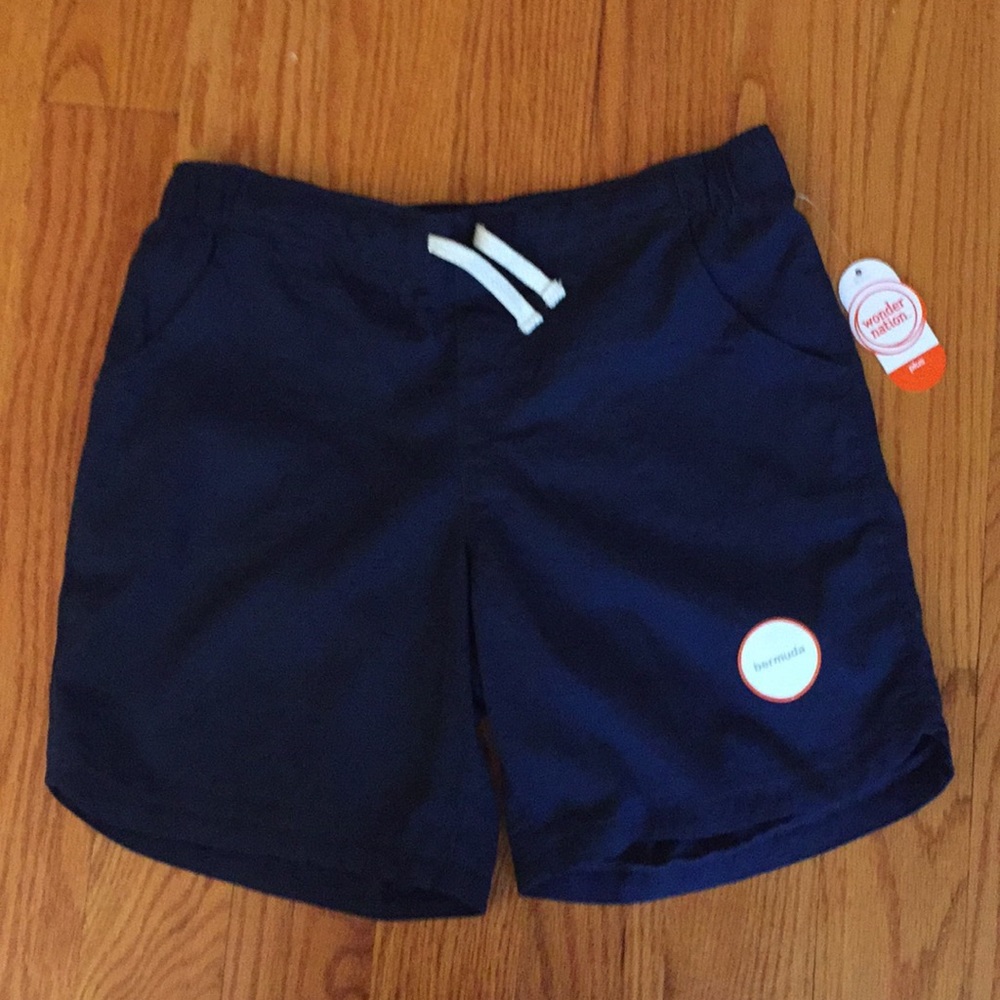NWT Cute Wonder Nation Girl Bermuda Shorts